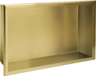 Produktbild von Rea Badezimmerregal 08 30X45X10 Brush Gold