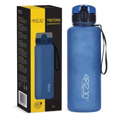Obrázek produktu pro 4FIZJO Sportovní láhev na pití 1000 ml, modrá