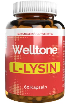 Image de Welltone L-Lysine - 60 gélules