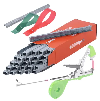 Productafbeelding van Spijkers voor nietmachines - Spijkers voor tuinbinders - 4 mm - Metaal - Zilver - 10.000 stuks
