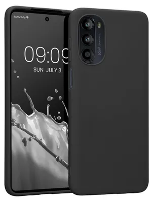 Obrázok produktu pre Pre Motorola Moto G52 Silikónová ochrana čierne puzdro na mobilný telefón Puzdro kryt puzdro