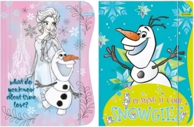 Zdjęcie produktu dla Teczka z gumką A4, Frozen