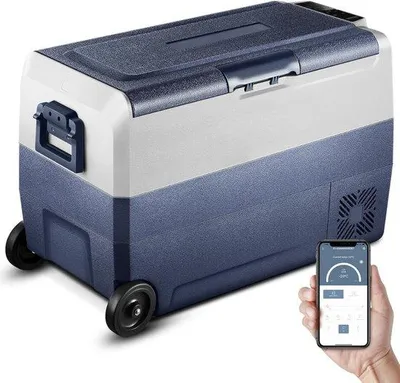 Immagine prodotto di Frigorifero portatile elettrico per auto e campeggio con sistema di raffreddamento termoelettrico