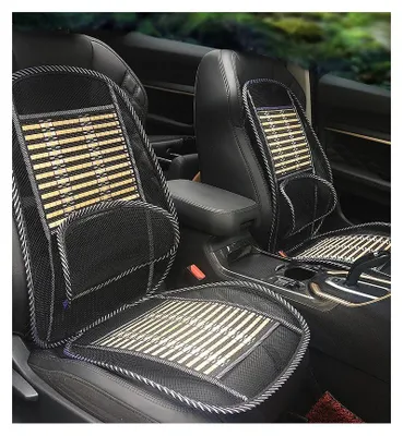 Produktbild von Anatomisches Netz‑Sitzmassagegerät mit orthopädischer Lendenstütze für Auto, Bus oder Büro