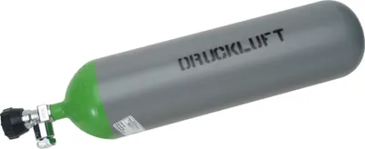 Produktbild von Dönges Druckluftflasche, 6 l (Druckluft Pressluft Airshelter Füllgarnitur)