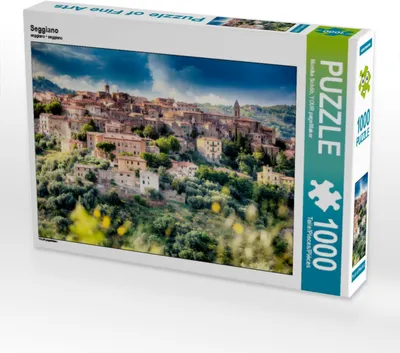 Produktbild von CALVENDO Puzzle Seggiano | 1000 Teile Lege-Größe 64x48cm Foto-Puzzle für glückliche Stunden