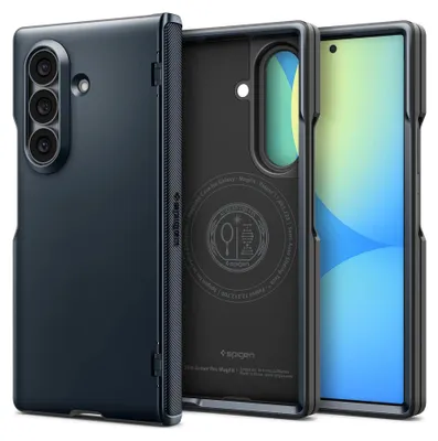 Produktbild von Spigen ACS11509, Cover, Samsung, Galaxy Z Fold8 Ultra, 20,3 cm (8"), Dunkelblau