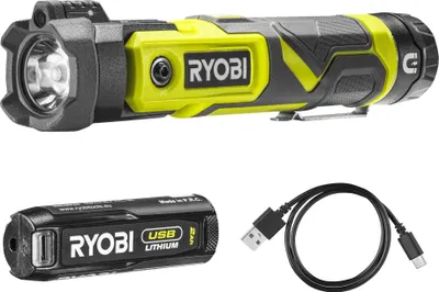 Produktbild von Ryobi Rlp4-120G Taschenlampe 4V P