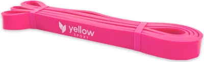 Image de yellowPOWER Band - Caoutchouc d'exercice - Rose - 208 cm x 2,2 cm - résistance 11-23 kg - 1 pc.