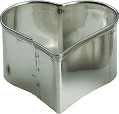 Immagine prodotto di Kaiser Ausstechform Herz Mittel, 6 cm, Ausstecher, Keks-Ausstechform, für perfekte Konturen, aus Metall