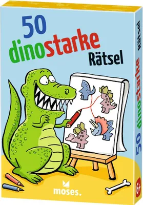 Produktbild von 50 Dinosstarke Rätsel