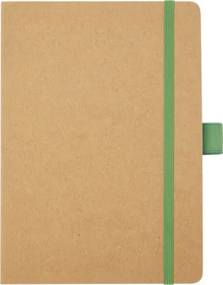 Produktbild von Notizbuch "Berk", Recyclingpapier PF4391 (Einheitsgröße) (Grün)