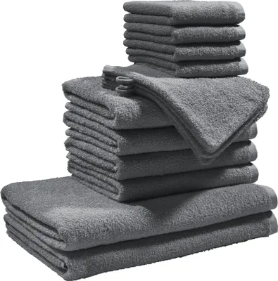 Produktbild von REDBEST Frottier-Set Oceanside" 14-teilig anthrazit OneSize"