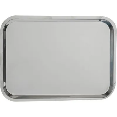 Produktbild von APS Tablett Edelstahl, Länge: 395 mm, Breite: 283 mm
