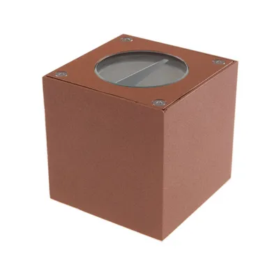 Produktbild von Lucande LED-Außenwandleuchte Jarno, rost, Metall, 9cm
