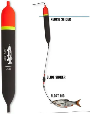 Produktbild von Quantum Mr Pike Pencil Slider - Hechtpose, Länge / Tragkraft:11cm - 10g