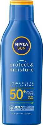 Produktbild von Nivea Sun Balsam do opalania Schützen&Feuchtigkeit SPF50+ 200ml