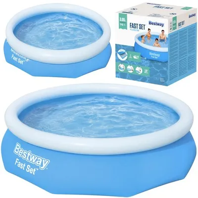 Obrázek produktu pro Bestway Fast Set 57266, 3638 l, Nafukovací bazén, Modrá, 8,31 kg
