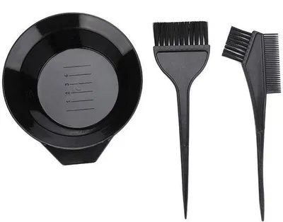 Produktbild von Professionelles 3-teiliges Haarfarbset - Farbkleber - Stylingborstel - Farbwerkzeug - Perfektes Farbwerkzeug - Haarklebstoffset
