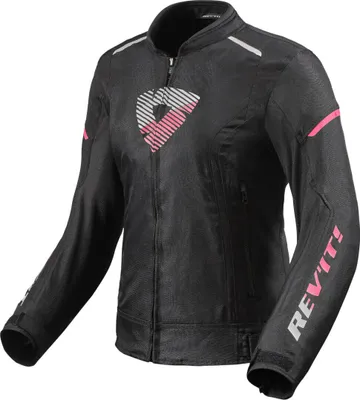 Obrázek produktu pro Revit Sprint H2O dámská textilní motocyklová bunda, černá/růžová, 40