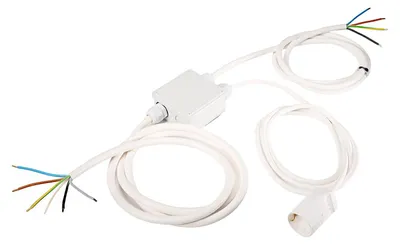 Produktbild von GB Gebro 800146 Küchenanschlussbox 3x 2 Meter Leitungen / Herdanschlussbox