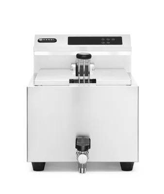 Immagine prodotto di HENDI Friggitrice Profi Line digitale - con rubinetto di scarico - 8 l, Profi Line, 8L, 230V/3500W, 305x515x(H)345mm