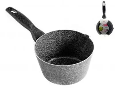 Immagine prodotto di HOMe Casseruola Conica 1 Manico Antiaderente 'Stone' Cm14