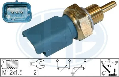 Obrázek produktu pro Snímač teploty chladicí kapaliny ERA 330551 pro RENAULT CLIO II (BB0/1/2, CB0/1/2)
