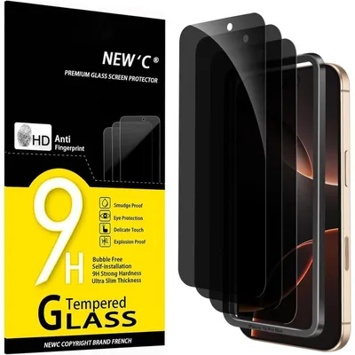 Obrázek produktu pro Ochranná fólie, zatemňovací, 3 kusy, pro iPhone 17 Pro Max / 16 Pro Max, 6,9 palců, tvrzené sklo, ochrana proti nahlížení, tvrdost 9H