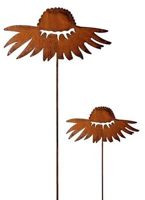 Image de Lot de 2 crochets de décoration pour jardin, style patiné