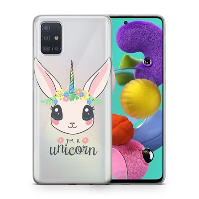 Produktbild von Handyhülle Schutzhülle für Apple iPhone 11 Case Cover Tasche Bumper Etuis TPU, Modell:Apple iPhone 11, Motiv auswählen:Einhorn Hase