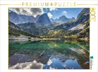 Produktbild von CALVENDO Puzzle Seebensee im Gaistal, Ehrwald 2000 Teile Puzzle quer | 2000 Teile Lege-Größe 90x67cm Foto-Puzzle für glückliche Stunden