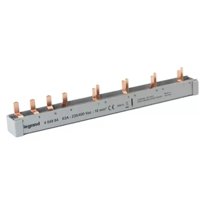 Produktbild von Legrand Stiftkammschiene für 1FI4POL m. 4AFDD mit LS 16mm² 12TE