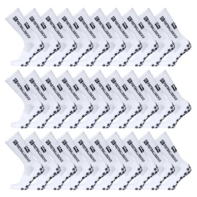 Produktbild von Fußballsocken 30 Paar-Pack Sportsocken Rutschfeste Sportstrümpfe gr.39-46