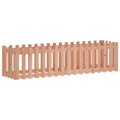 Produktbild von vidaXL Hochbeet Lattenzaun-Design 200x50x50 cm Massivholz Douglasie