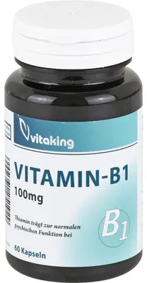 Obrázok produktu pre Vitamín B1 100 mg kapsuly 60 kapsúl