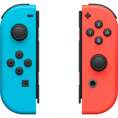Produktbild von Nintendo Switch Controller - Joy-Con 2er-Set Neon-Rot/Neon-Blau; 2510166