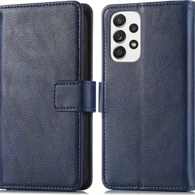 Image de imoshion Bibliothèque Luxe pour le Samsung Galaxy A53 - Bleu foncé
