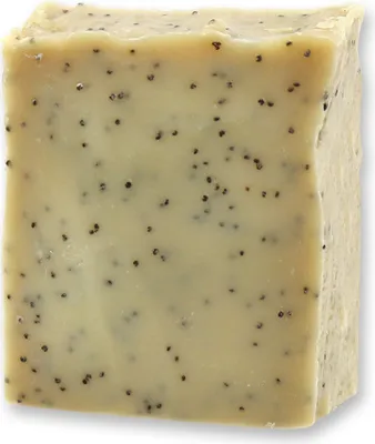 Produktbild von Florex Kaltgerührte Schafmilchseife Seife Peeling mit Mohn Naturprodukte 150g