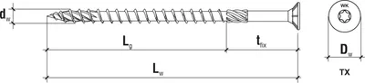 Immagine prodotto di WKCS-40045 Viti da costruzione