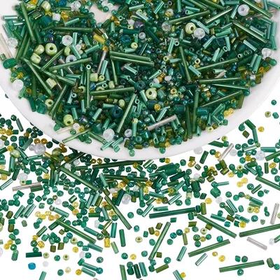Immagine prodotto di Set di perline di vetro assortite per la creazione di gioielli
