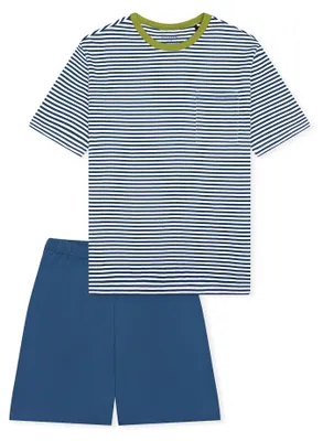 Productafbeelding van Schiesser pyjama set voor jongens, korte model - maten 140 tot 176