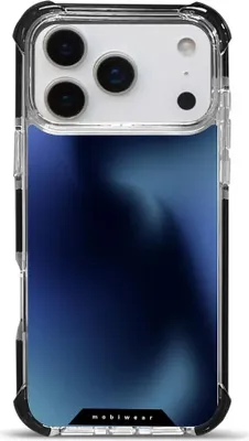 Zdjęcie produktu dla Etui na telefon iPhone 17 Pro Max z MagSafe, Mobiwear Elite Bumper, granatowe