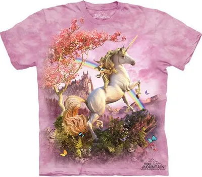 Produktbild von The Mountain T-Shirt - Awesome Unicorn KIDS M