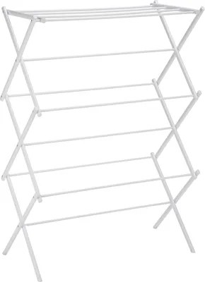 Image de Séchoir à linge blanc pliable