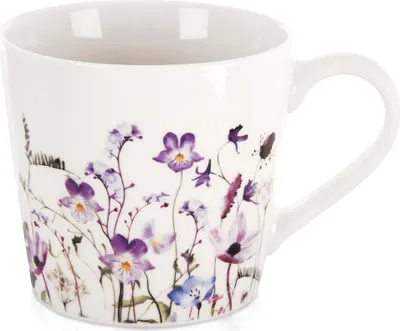 Immagine prodotto di Tazza in porcellana con decorazione floreale LOUKA, capacità 430 ml