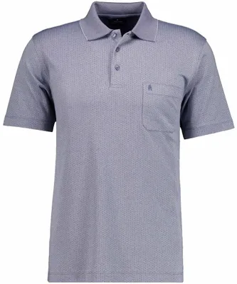 Produktbild von Polo jacquard 073 MARINE MEL Größe XL