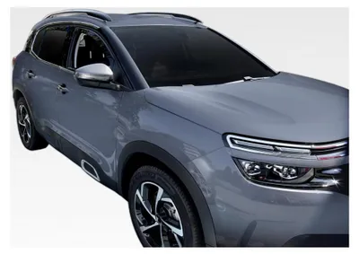 Produktbild von Windabweiser für C5 Aircross 2019-2025, Heko Regenabweiser, getönt, 4-teilig, vorne und hinten, aerodynamisch