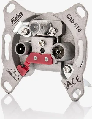 Produktbild von Fuba GAD 610 Unicable-Durchgangsdose 3-Loch programmierbar 10dB