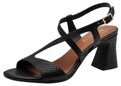 Produktbild von Tamaris Damen Heeled Sandals Leder, schwarz, 36 EU